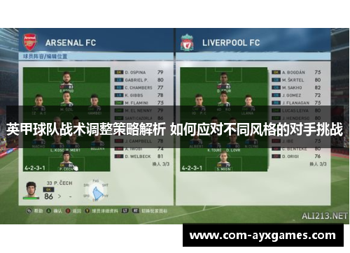 英甲球队战术调整策略解析 如何应对不同风格的对手挑战